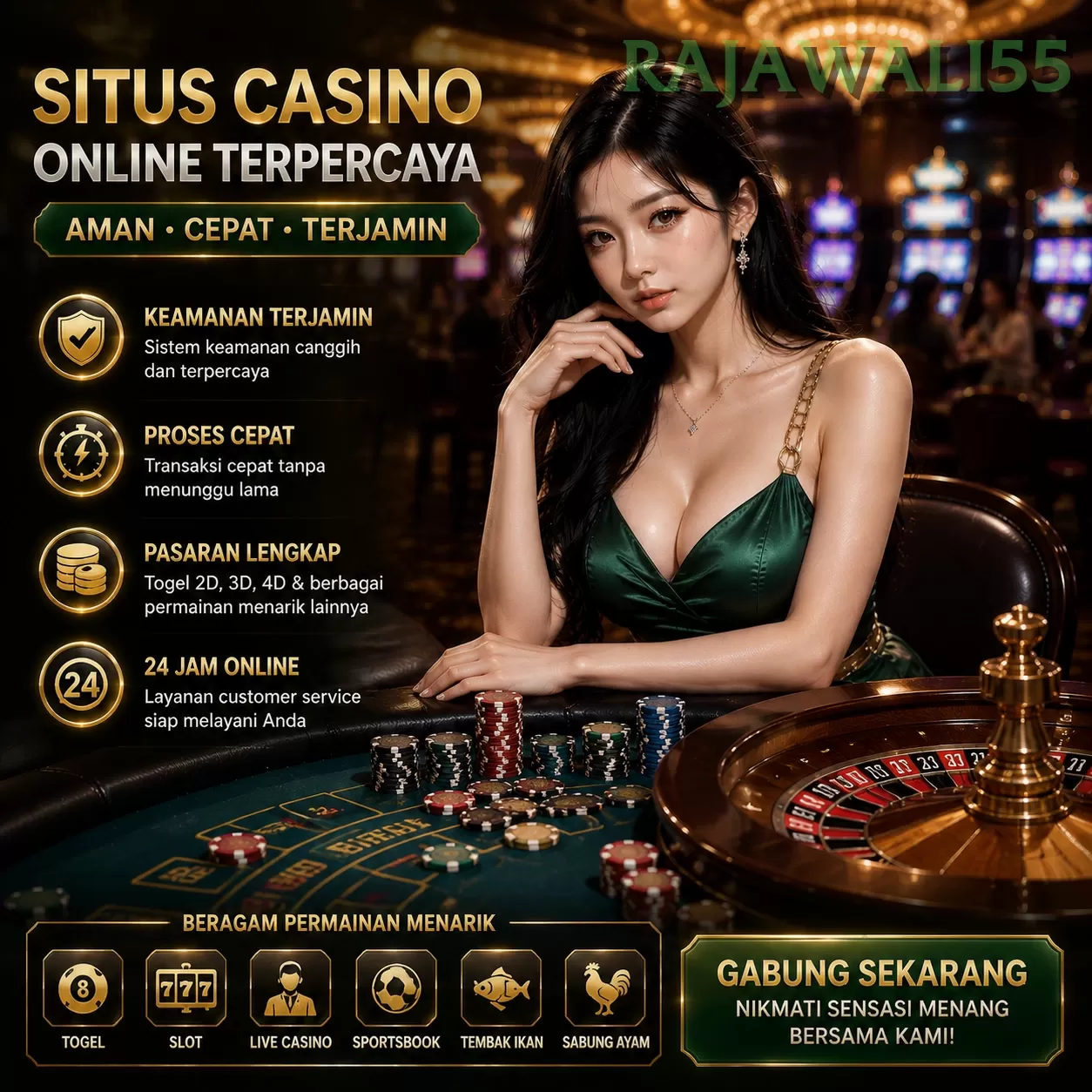 Login rajawali55 Sekarang Bonus Melimpah